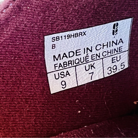 Revitalign Monterey Heathered Brown Burgundy MULES Clogs Size 9 NWOB - Picture 6 of 10